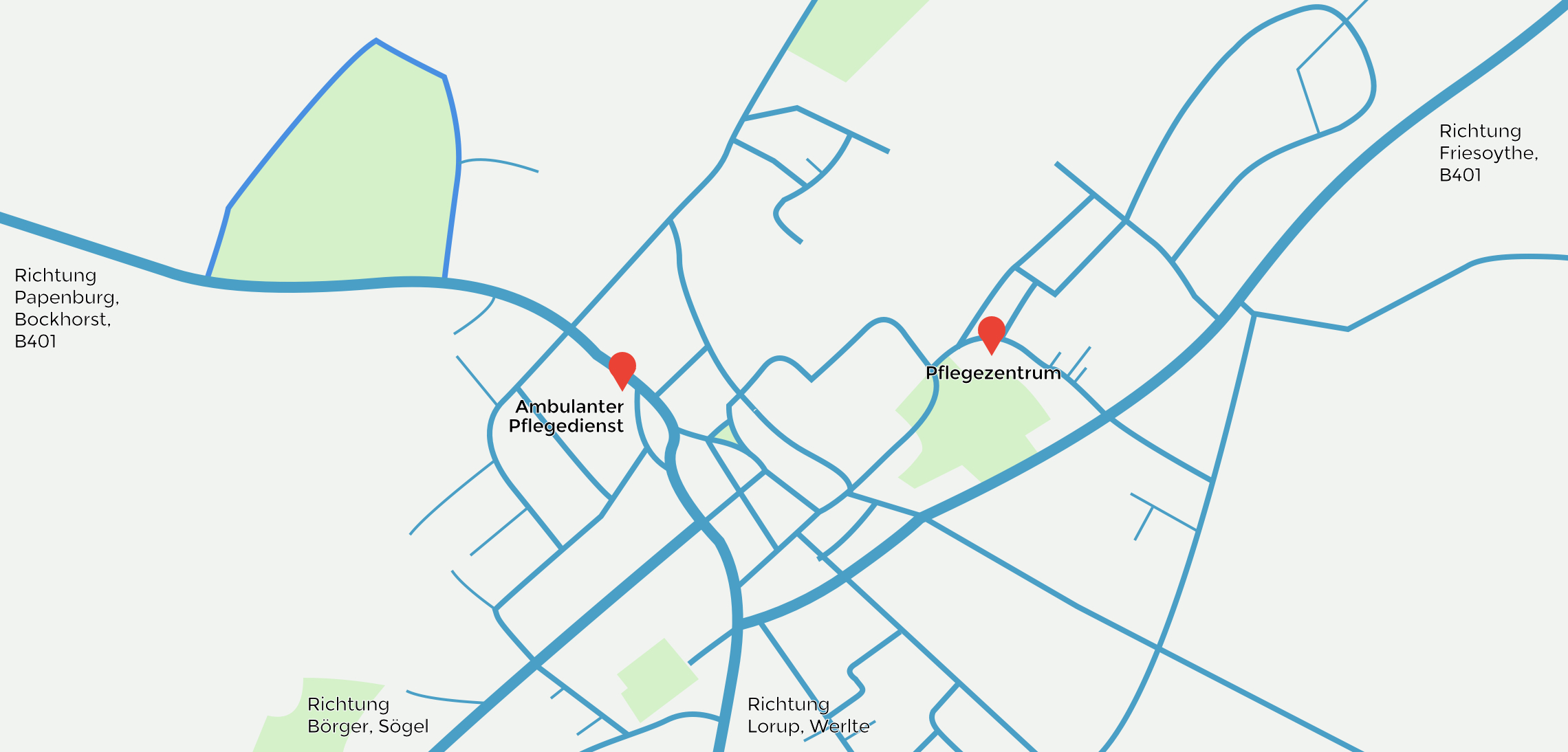 Karte von Esterwegen